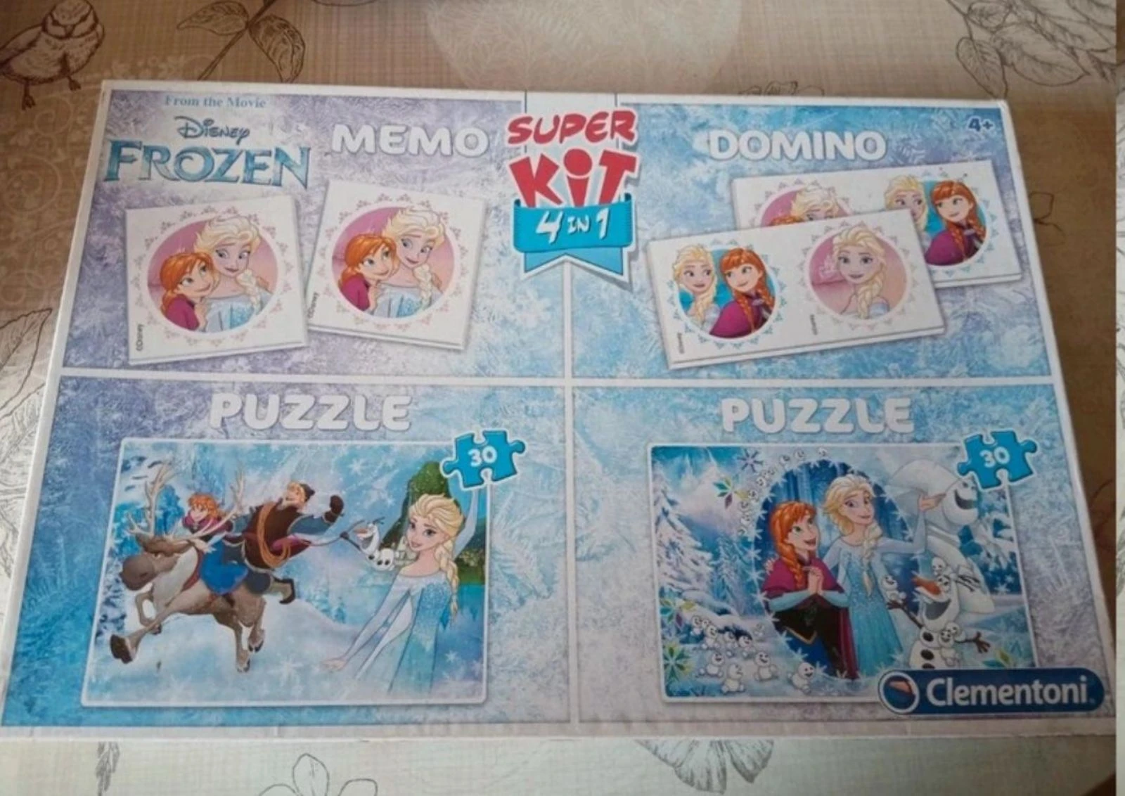 super kit 4 jeux reines des neiges
